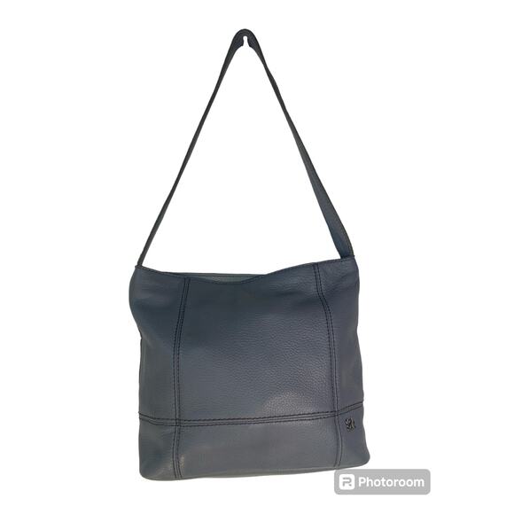The Sak Handbags - The Sak "De Young" Slouch Hobo Bag Blue Leather Shoulder purse